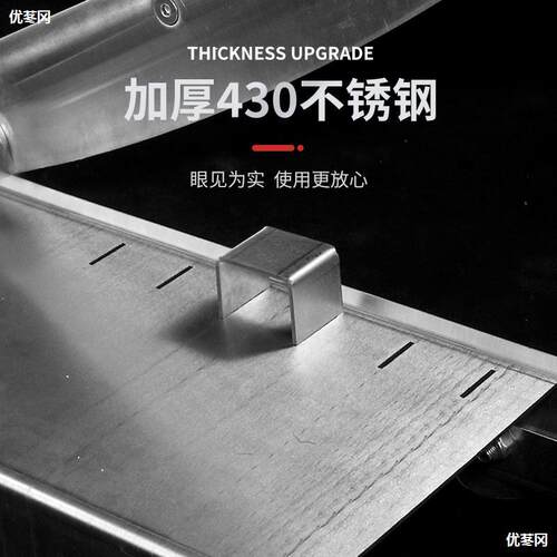 极速切肉机小型家用排骨鸡块商用冻肉鸡鸭鱼切片铡刀材糕点切割机