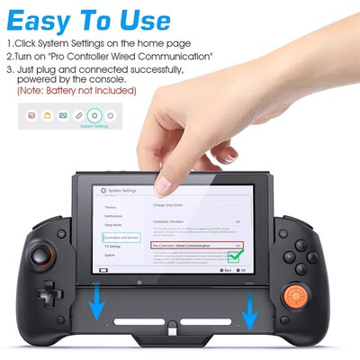 For Nintendo Switch Gamepad Controller Handheld Grip Double
