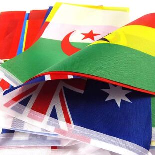 Competition 极速32 Pul Football Flags Country String