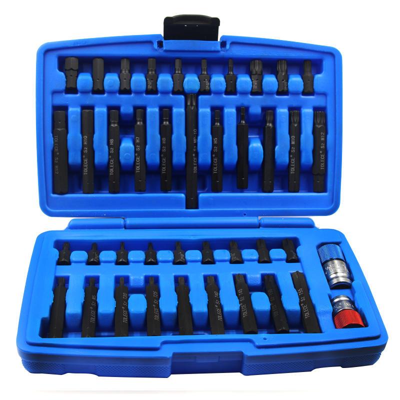 40件星批组套组合工具套筒扳手 汽保工具梅花内六角 汽车维修