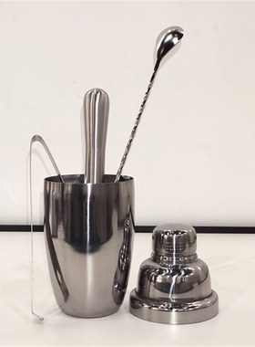 样板房水吧台醒酒器不锈钢托盘组合摆件静物现代玻璃酒具调酒具