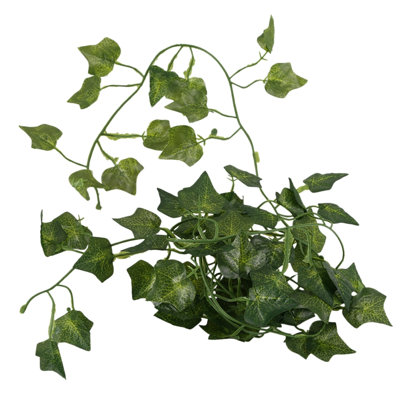 2M 6.6 Feet Artificial Ivy Fake Foliage Leaf Flowers Plants