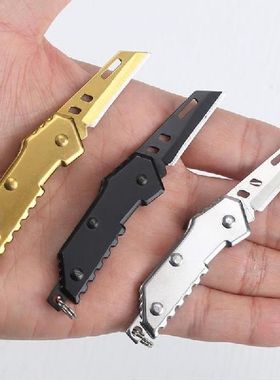 Stainless Steel Quick-opening Folding Knife Utility Knife