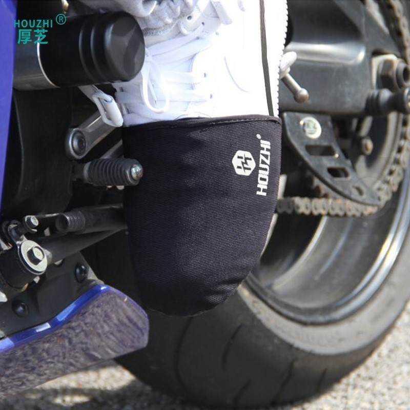 摩托车鞋套换挡挂挡保护套护鞋档护鞋胶脚套胶套档套