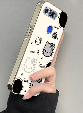 适用荣耀PCT一AL10手机壳PCTAL保护V2O套HonorV华为新款Honor20V20专用外壳电镀KT猫硅胶h0n0rv全包防摔男女