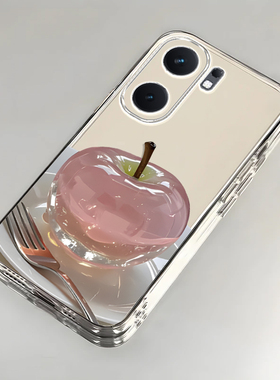 适用iqooneo9/8pro手机壳10新款vivoiqooneo5水晶苹果ipooneo6se全包防摔iq00neo7软透明icooneo3高级noe女生