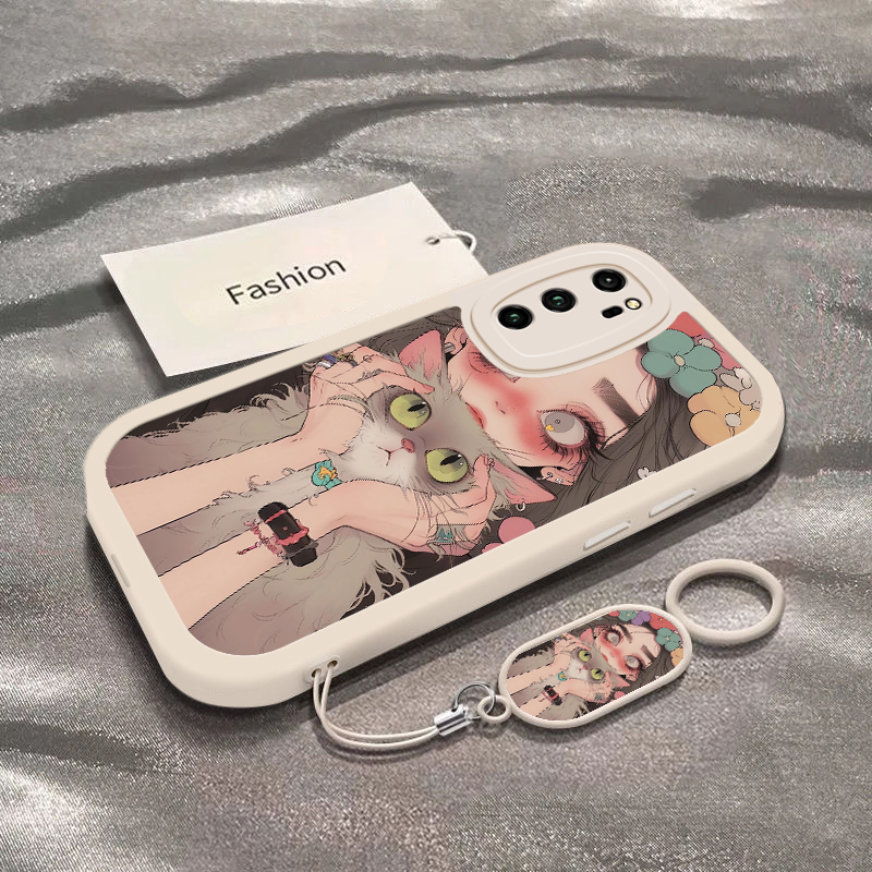 适用荣耀V30pro手机壳新款华为HonorV40轻奢版硅胶保护套v20全包防摔软外壳v3Opor仙女猫女孩V10时尚卡通女生