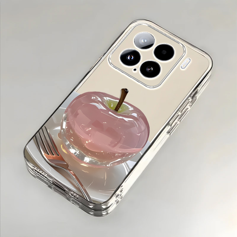 适用小米15手机壳新款13/14pro水晶苹果mi12Spro透明保护套11pro防摔全包镜头ultra高级感10s青春版cc9p软8se