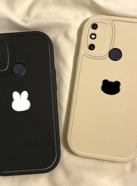 适用荣耀9A手机壳HONOR9A保护套MOA一AL00华为MOAAL20畅玩ALOO硅胶MOAALOO全包防摔H0N0R9A九A9兔子小熊女款