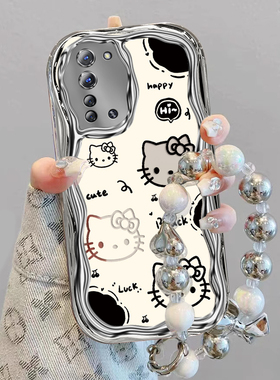 适用OPPOReno3手机壳OPPO新款Reno套OPPOReon高级0PP0Ren03Pr0高级感OPPORone全包防摔Por5G女生电镀奶油KT猫