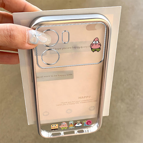 适用oppoK10手机壳K10Pro5G保护套K10新款0pp0ppok10活力软硅胶opρo/po/o全包10K105G/Por防摔女电镀派大星