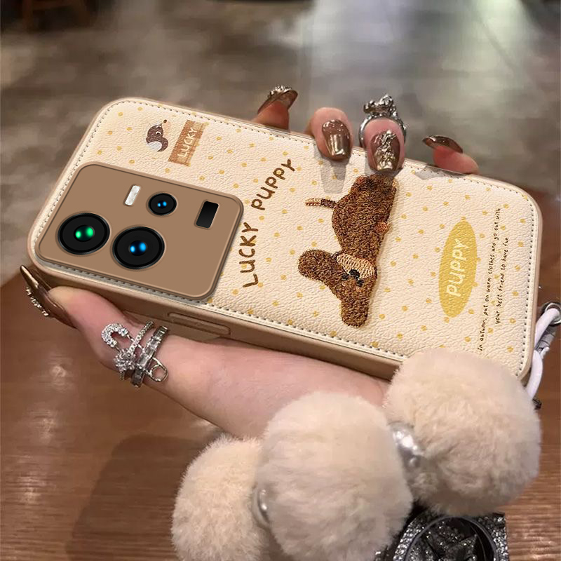 适用iQOO11手机壳iQ0011Pro保护套vivo爱酷vivoiQOO新款外壳iPOO硅胶iOOQ全包iQQO防摔iCOO高级感女英文小狗