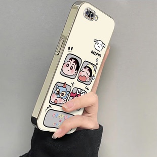 适用OPPOR11手机壳OPPO新款R11S套OPR十一Plus电镀四宫格小新全包防摔SPlus外壳or/por啊opopr男poopr女oopor