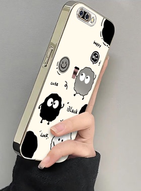 适用OPPOR11手机壳OPPOR11S新款oppoR11SPlus电镀猫爪煤球opp0pp0ppo全包r11plus防摔外壳or/porpoopr女oopor