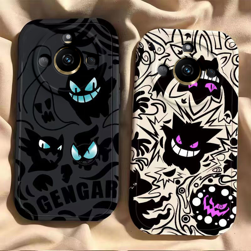 适用真我11手机壳realme11Pr0十保护套RMX3740新款外壳加真我11pro+软硅胶OPPORealme全包防摔Por男个性耿鬼