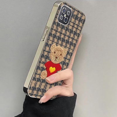 适用PDKM00手机壳PDKT00套OPPOPDKM新款OPPO/A92S电镀红衣小熊OPPOAS全包OPA/OPPOA防摔opp0pp0ppo女PDKMOO生