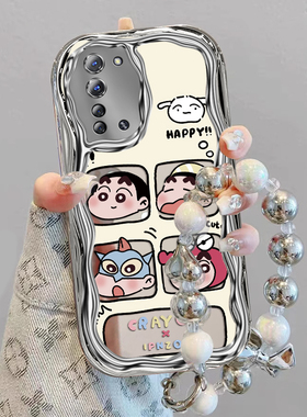 适用OPPOReno3手机壳OPPO新款Reno套OPPOReon可爱0PP0Ren03Pr0高级感OPPORone全包防摔Por5G女生电镀奶油小新