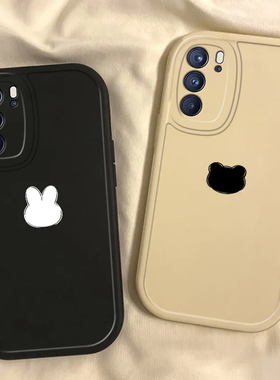 适用OPPOReno6手机壳OPPO新款Reno65G套OPPOReon高级感5G硅胶OPPORone全包OPP0PP0PPO防摔Ren06女款可爱网红