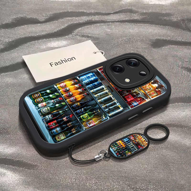 适用红米note13pro手机壳14新款Redmi12turbo饮料冰柜noto11tpro+全包防摔11se硅胶小米note10/95G软7/8pro潮