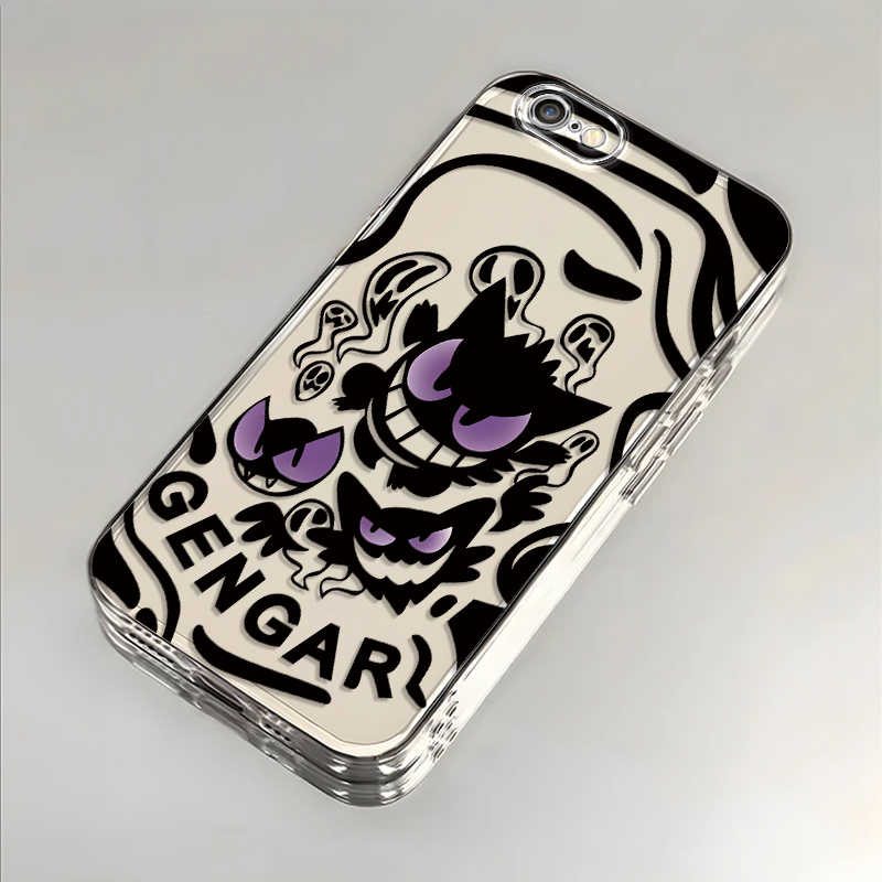 适用苹果6s/7/8plus手机壳新款iPhoneXSmax防摔XR外壳5SE透明11pro全包12/13保护套i14P大头耿鬼15男16个性17