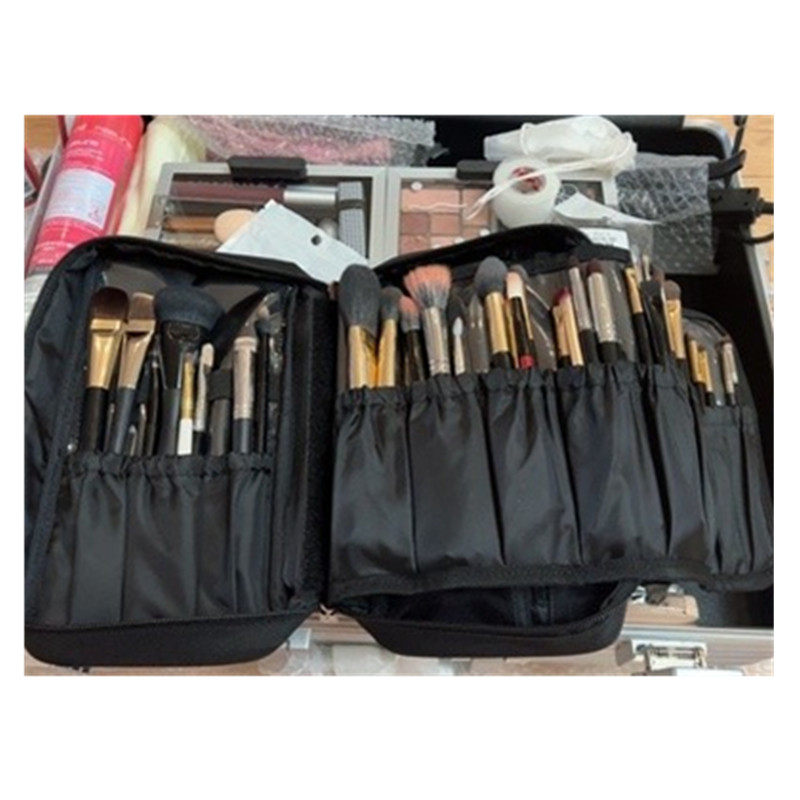 小红书推荐化妆h刷包30支40支化妆收纳包大容量便携专业化妆师跟,收纳整理,化妆包,淘宝优惠券,粉丝福利购,淘宝优惠卷