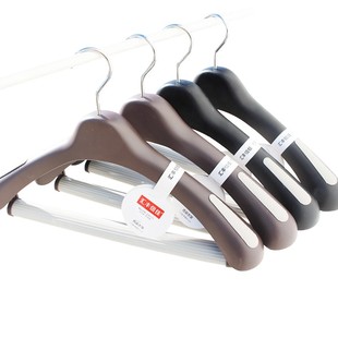 西装衣架塑料男式加p粗型高档大号加长大衣架可转头衣撑挂衣架