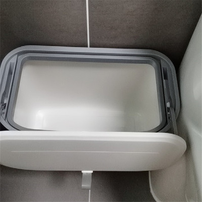 卫生间厕所悬挂式垃圾桶家用带盖小号H挂墙浴室防水滑盖夹缝壁挂