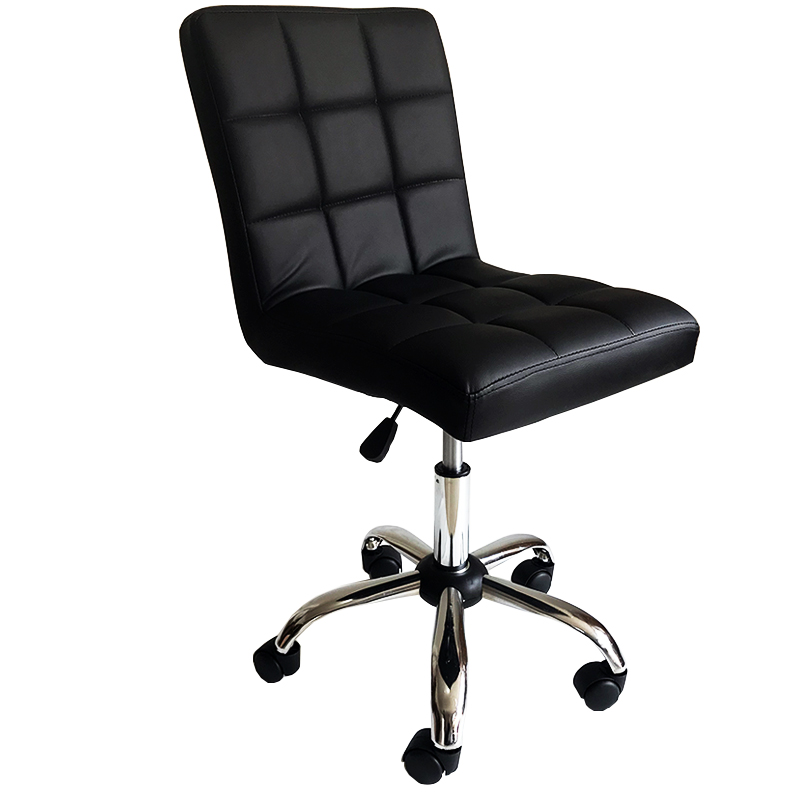 靠背椅子滑轮椅电l脑椅升降工作椅可移动椅子家用小空间椅高脚包