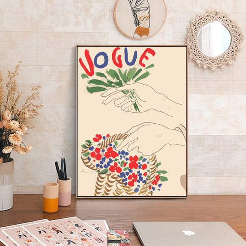 diy数b字油画填色手绘插画油彩画纽约客海报客厅风景装饰画挂画in