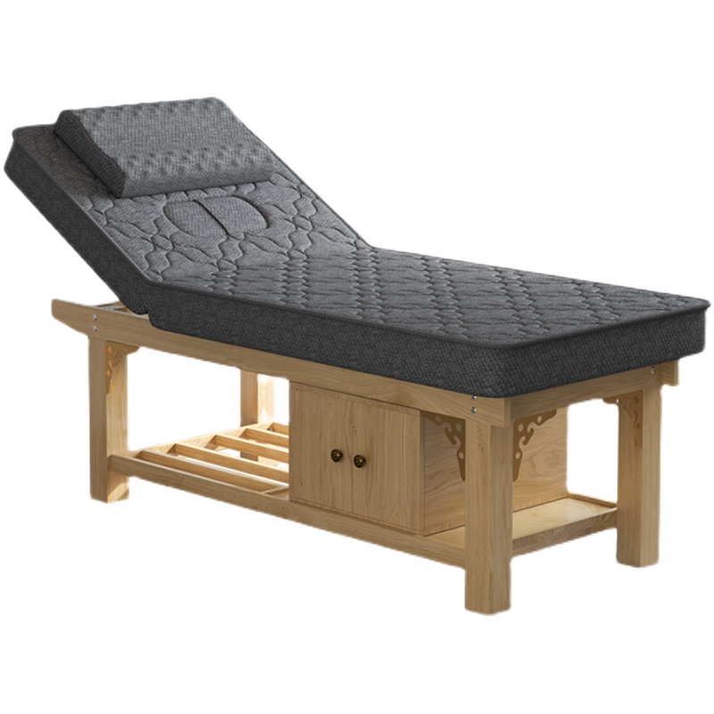 实木乳胶按摩床中医推拿理疗美容美体F院带头胸洞专用床采耳护理