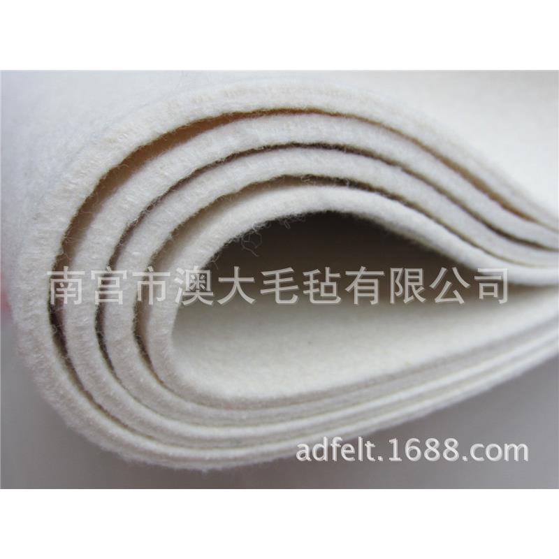 热销!4MM加厚澳毛书画毛毡纯羊毛书画毡各种尺寸定做