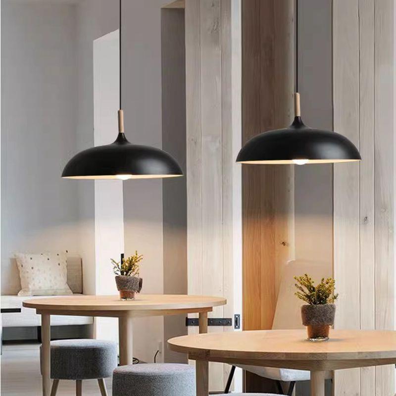 现代简约个性店单头餐吊灯火锅学校教室食堂美容80882店厅茶奶店