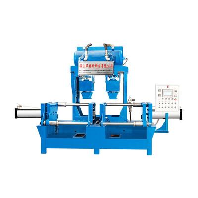 佛山垂直分型顶射双工位射芯机覆膜砂射芯机壳芯机壳膜造型机