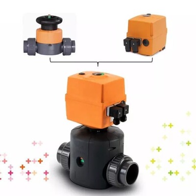 HERSHEY环琪PVC UPVC PVC-U CPVC PVC-C PPH PVDF气动电动隔膜阀