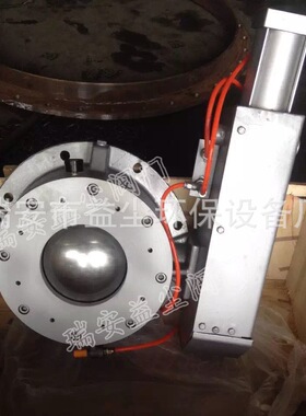 供应推杆式气动圆顶阀DN250 耐磨气动进料阀图片克莱德系列圆顶阀