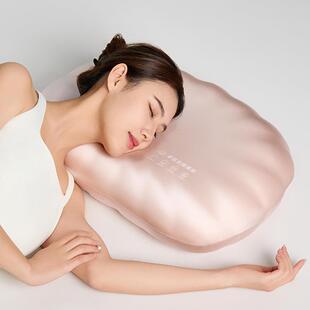 纯色贝壳零压生物基枕贝壳曲线分区单人枕芯零压记忆棉成人枕头