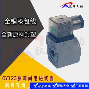 AC220V DC24V 脉冲阀线圈CY123高原型除尘MDF电磁阀N282 C53056N