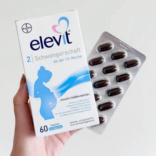 elevit爱乐维2段叶酸DHA孕妇专用