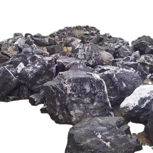 景观石黑山石花园庭院日式枯山水造景石园林假山驳岸自然石