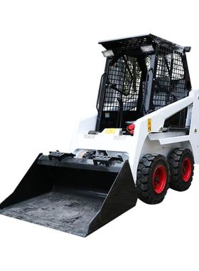 滑移装载机厂家室内装修破碎滑移装载车多功能轮式滑移装载机