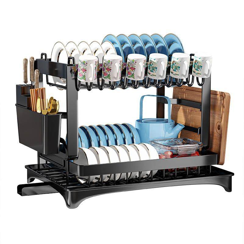 厨房放碗碟置物架台面餐具盘子筷子碗架沥水架晾碗筷收纳架刀架