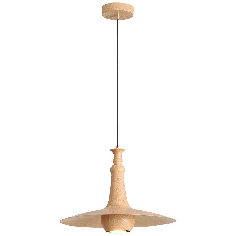 北欧极简餐厅灯日式原木纹复古侘寂风民宿茶室吧台卧室床头小吊灯,家装灯饰光源,智能吊灯,淘宝优惠券,粉丝福利购,淘宝优惠卷