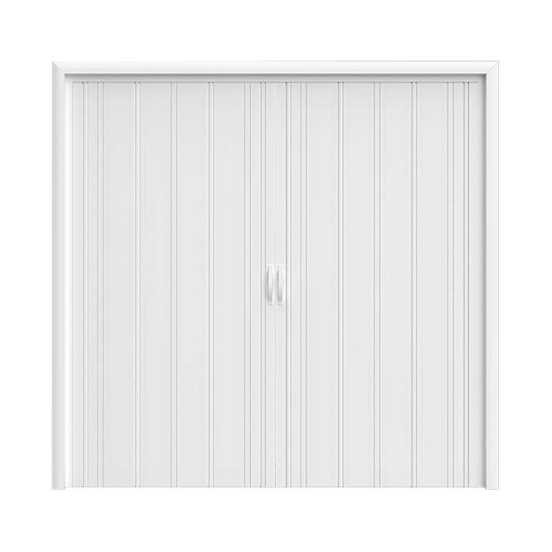 PVC折叠门免打孔隐形燃气门开放式厨房临时简易推拉门商铺卫生间