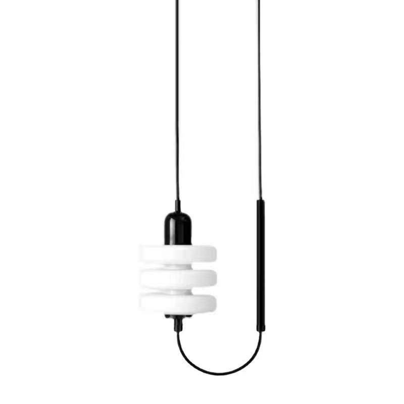 轻奢卧室床头吊灯北欧简约网红玻璃小吊灯书房设计师线条装饰吊灯,家装灯饰光源,智能吊灯,淘宝优惠券,粉丝福利购,淘宝优惠卷