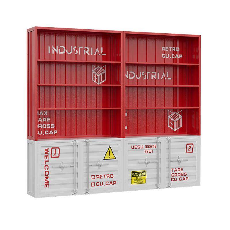 网红产品展示陈列柜子书桌工业风铁艺创意书柜商用潮玩置物架,住宅家具,书架,淘宝优惠券,粉丝福利购,淘宝优惠卷