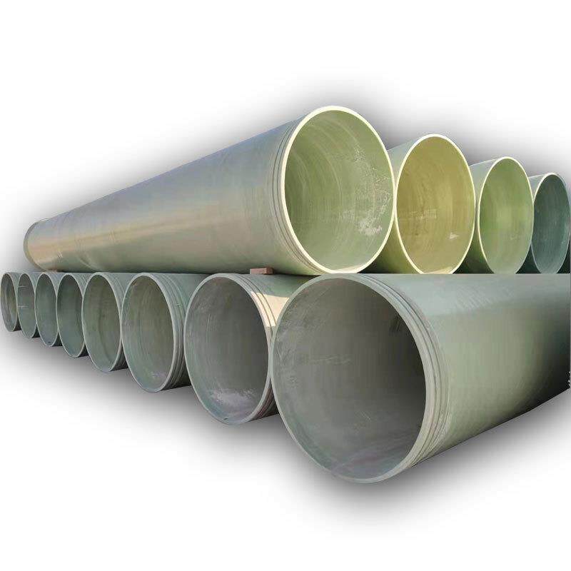 玻璃钢管道工厂化工废气输送管大口径排污缠绕夹砂管通风除臭管