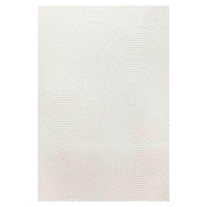 防水硅藻丝地毯客厅秋冬耐脏意式网红轻奢高级卧室素色地毯奶油风