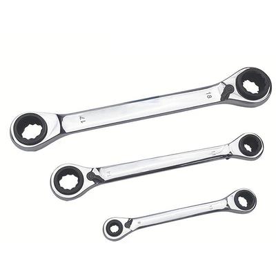 应两用扳手快速扳供手无品牌/双棘轮梅扳手多功能双头合双向四一