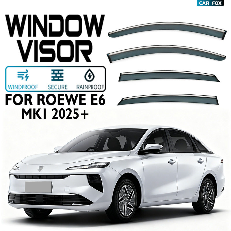 适用于荣威E6车窗晴雨挡雨遮阳扰流板ROEWE E6 Window visor