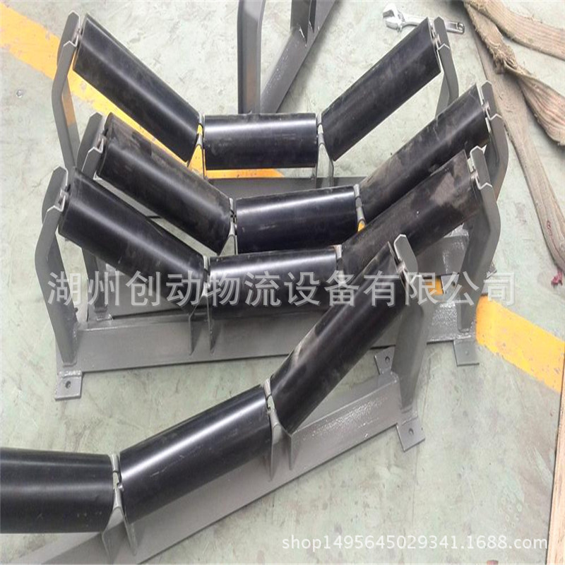 生产矿山托辊 托辊组件厂家直销 托辊架直销 各种车制辊加工